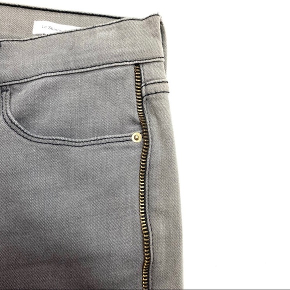 Frame Denim Le Skinny de Jeanne Zip Ankle Jeans - Picture 8 of 9